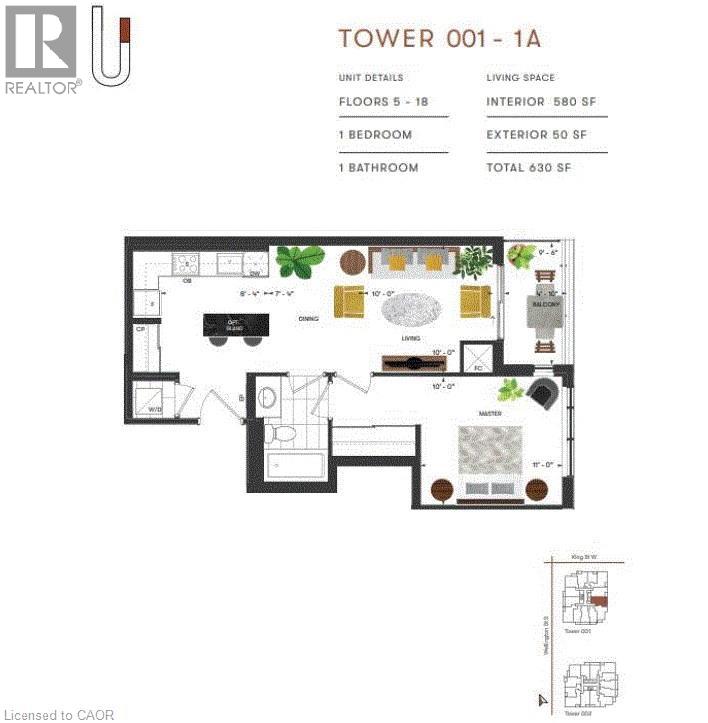 5 Wellington Street S Unit# 1601, Kitchener, Ontario  N2G 0E3 - Photo 30 - 40802819