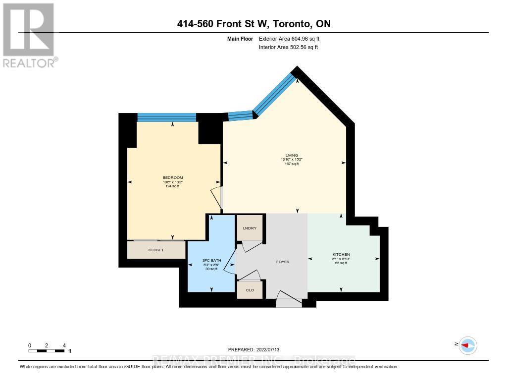 414 - 560 Front Street W, Toronto (Waterfront Communities), Ontario  M5V 1C1 - Photo 50 - C12761292