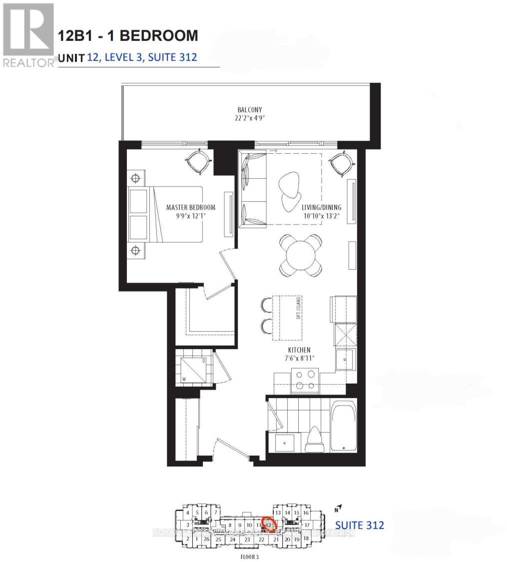 312 - 204 Burnhamthorpe Road E, Mississauga, Ontario  L5A 0B3 - Photo 4 - W12761740