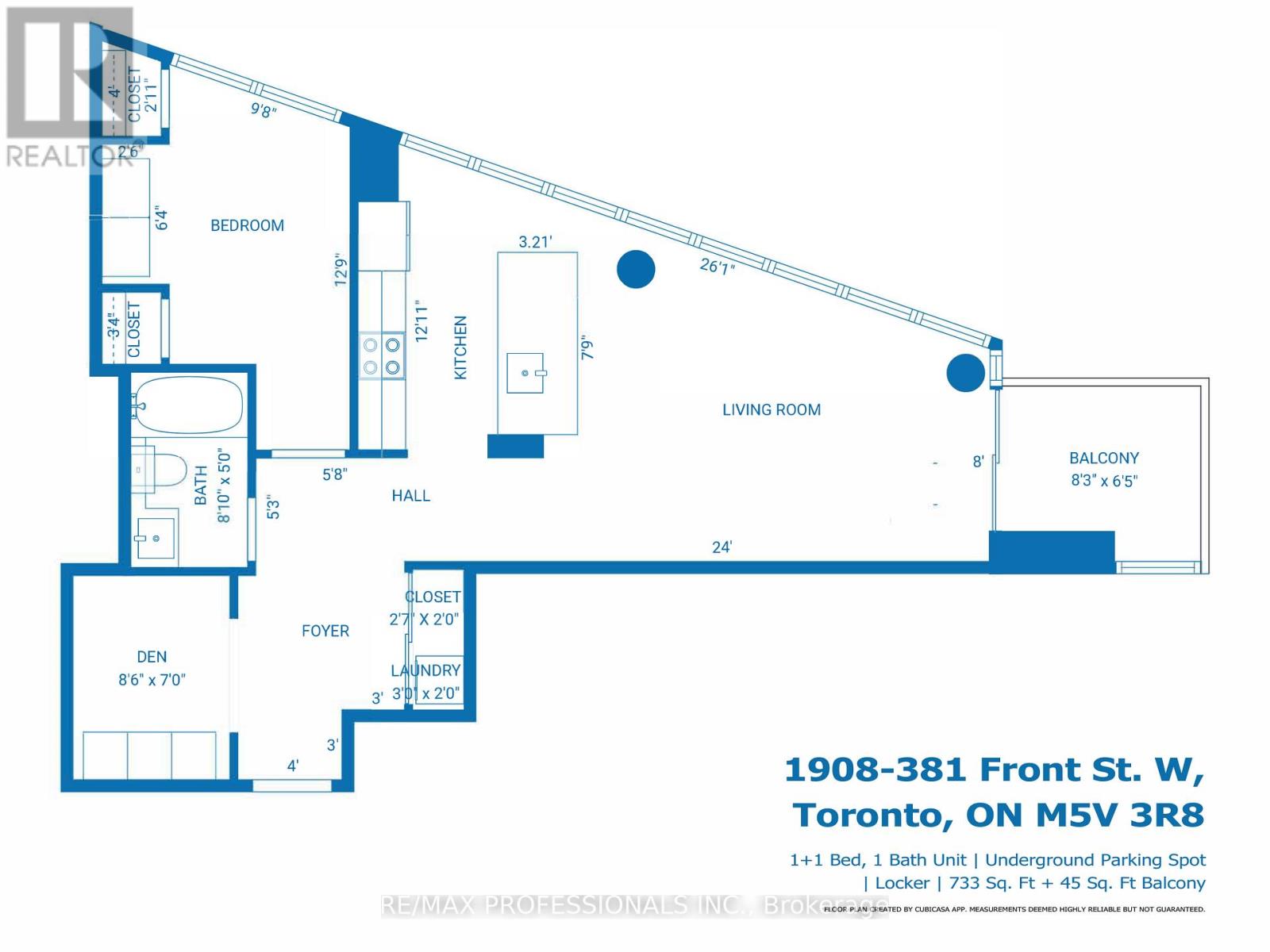 1908 - 381 Front Street W, Toronto, Ontario  M5V 3R8 - Photo 35 - C12762566