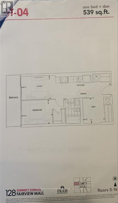 1504 - 128 Fairview Mall Drive, Toronto, Ontario  M2J 0E8 - Photo 22 - C12762740