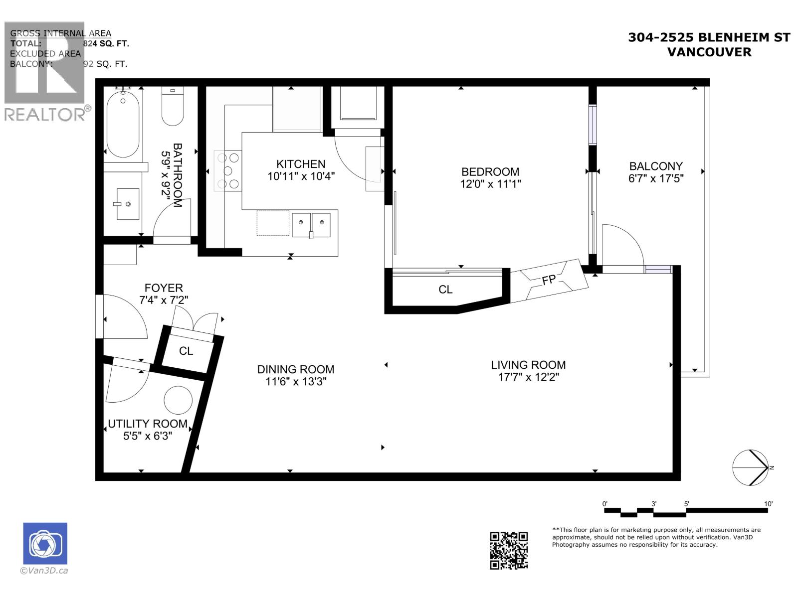 304 2525 Blenheim Street, Vancouver, British Columbia  V6K 4W6 - Photo 21 - R3087024