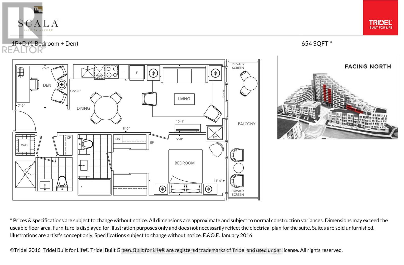 708 - 25 Adra Grado Way W, Toronto, Ontario  M2J 0H6 - Photo 6 - C12763378