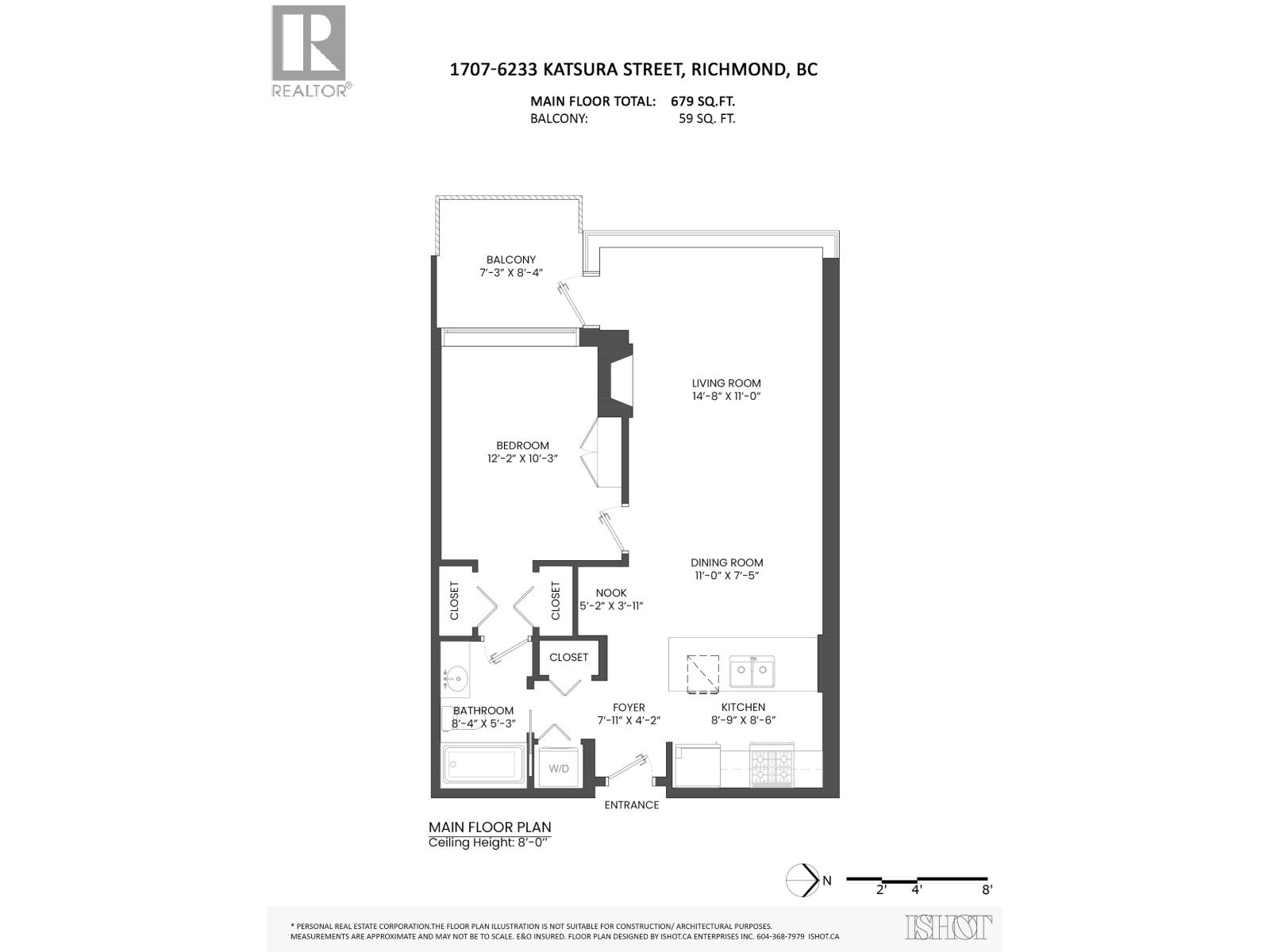 1707 6233 Katsura Street, Richmond, British Columbia  V6Y 4K1 - Photo 33 - R3087104