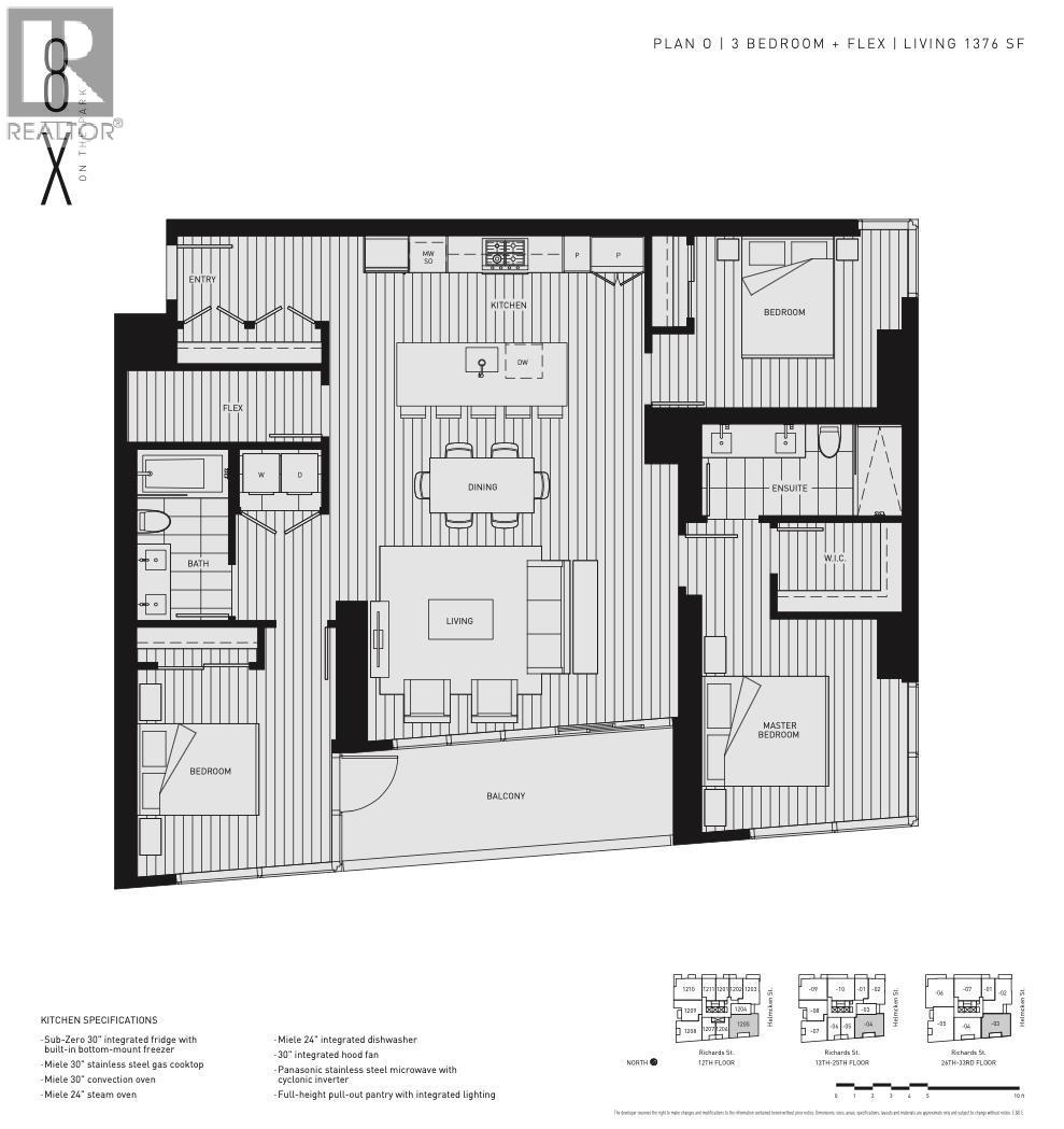 2703 1111 Richards Street, Vancouver, British Columbia  V6B 0S3 - Photo 14 - R3083852