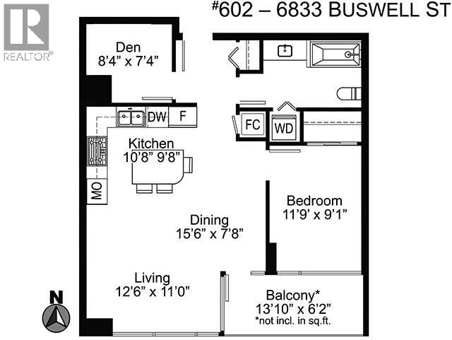 602 6833 Buswell Street, Richmond, British Columbia  V6Y 0L3 - Photo 7 - R3077297