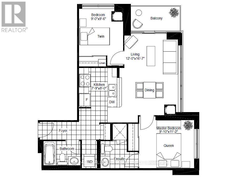 1605 - 5191 Dundas Street W, Toronto (Islington-City Centre West), Ontario  M9A 0B2 - Photo 8 - W12765068