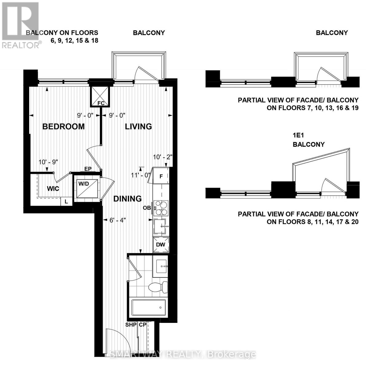 1203 - 60 Central Park Roadway, Toronto (Islington-City Centre West), Ontario  M9A 0E6 - Photo 22 - W12765638