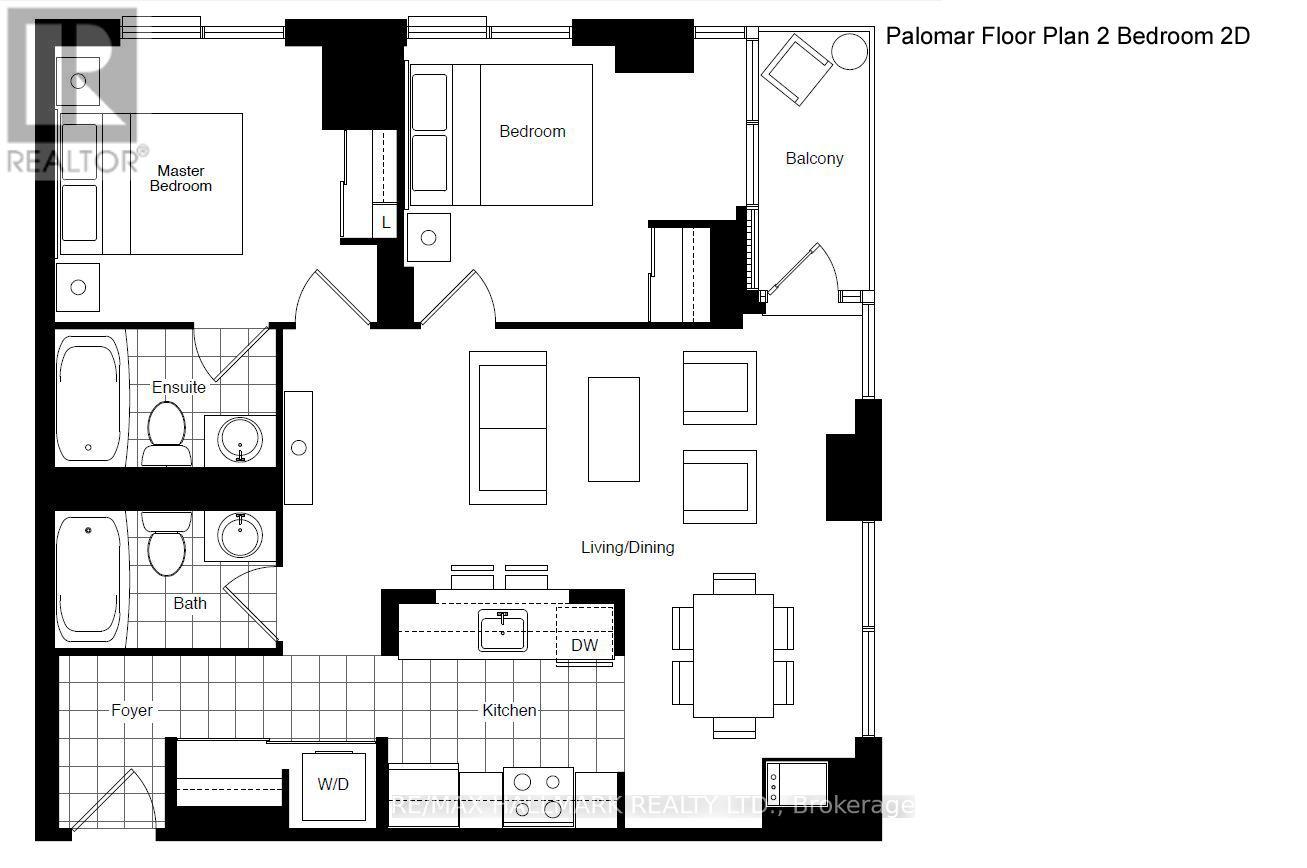 2505 - 5191 Dundas Street W, Toronto, Ontario  M9A 0B2 - Photo 7 - W12768016