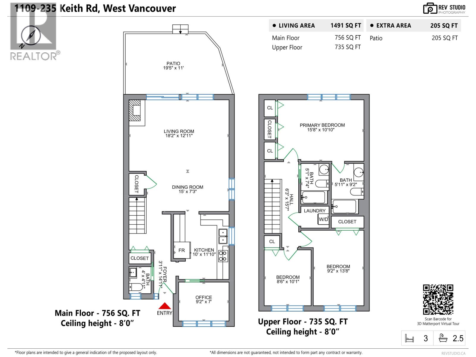 1109 235 Keith Road, West Vancouver, British Columbia  V7T 1M7 - Photo 39 - R3084126