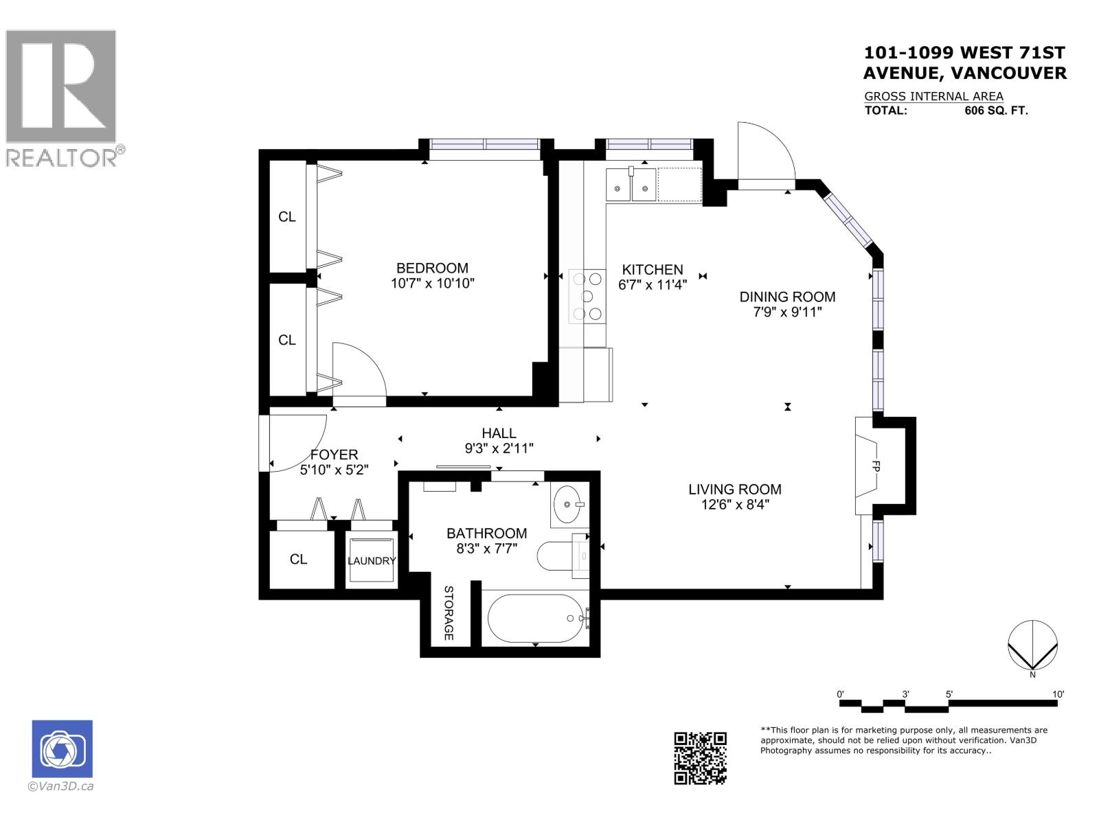 101 1099 W 71st Avenue, Vancouver, British Columbia  V6P 6Y5 - Photo 17 - R3086131