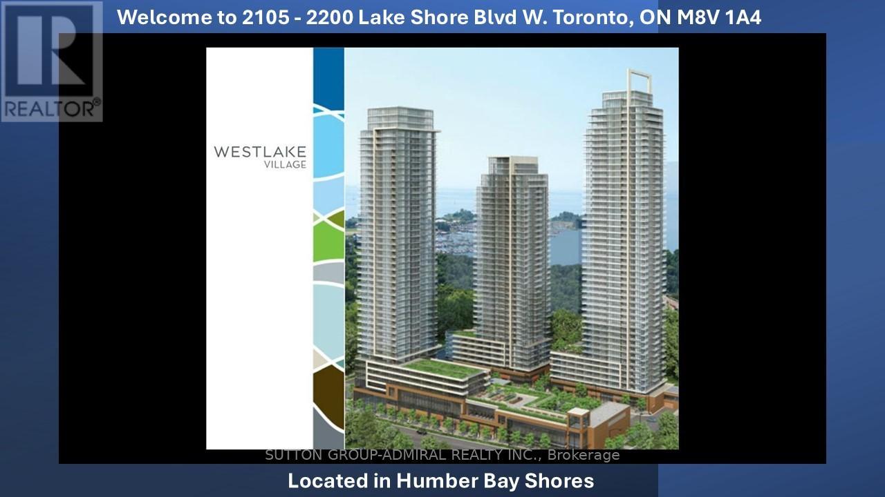 2105 - 2200 Lake Shore Boulevard W, Toronto (Mimico), Ontario  M8V 1A4 - Photo 2 - W12768390