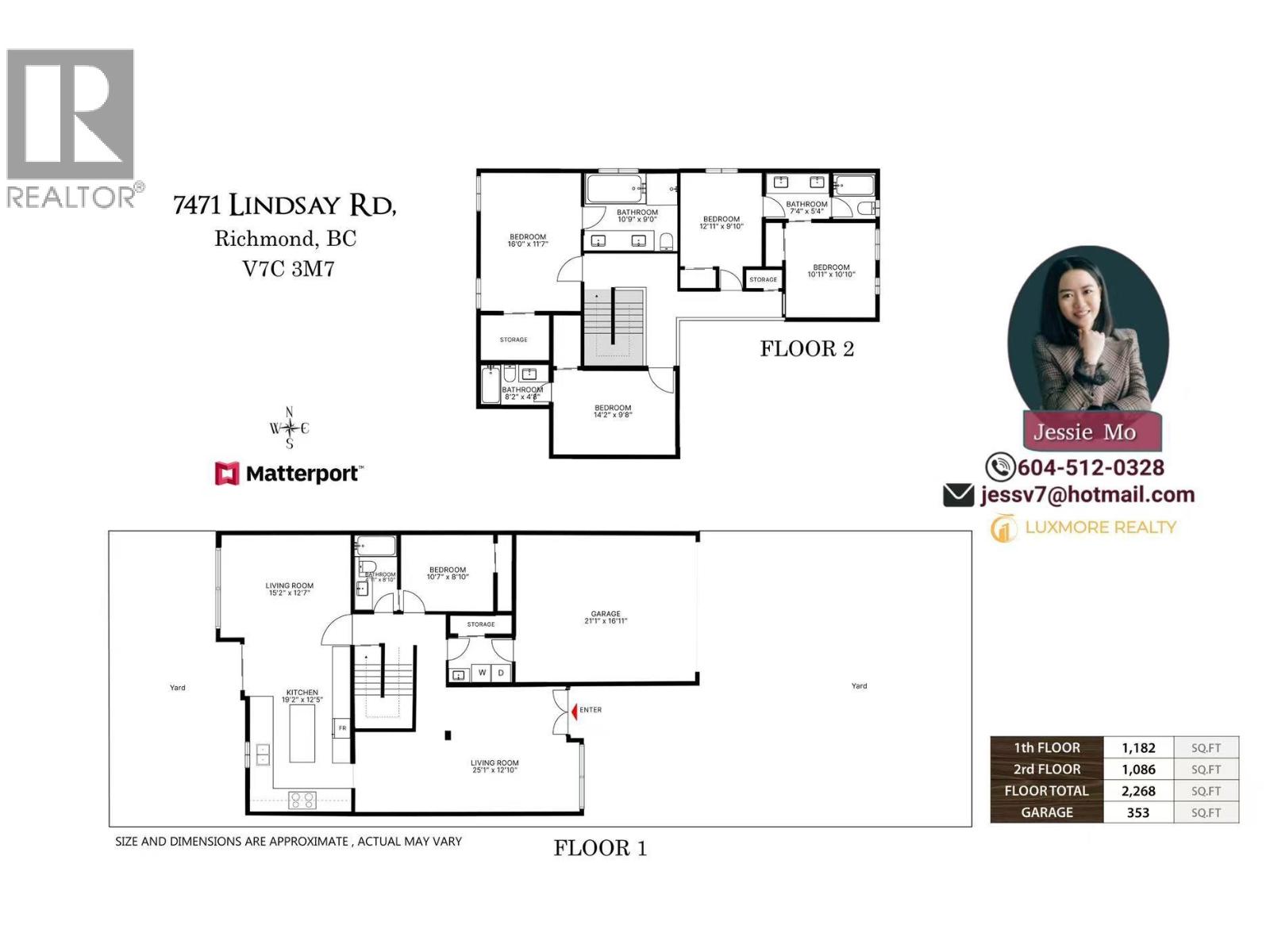 Listing Picture 37 of 37 : 7471 LINDSAY ROAD, Richmond / 烈治文 - 魯藝地產 Yvonne Lu Group - MLS Medallion Club Member