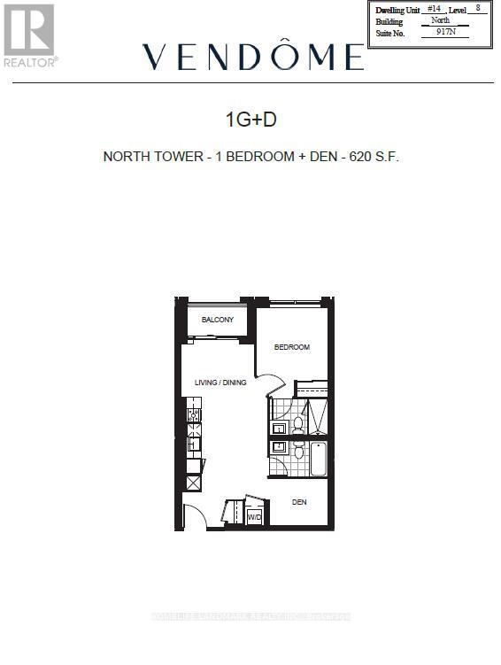 917 - 9 Clegg Road, Markham, Ontario  L6G 0H3 - Photo 8 - N12768664