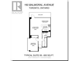1108 - 160 BALMORAL AVENUE, Toronto, Ontario