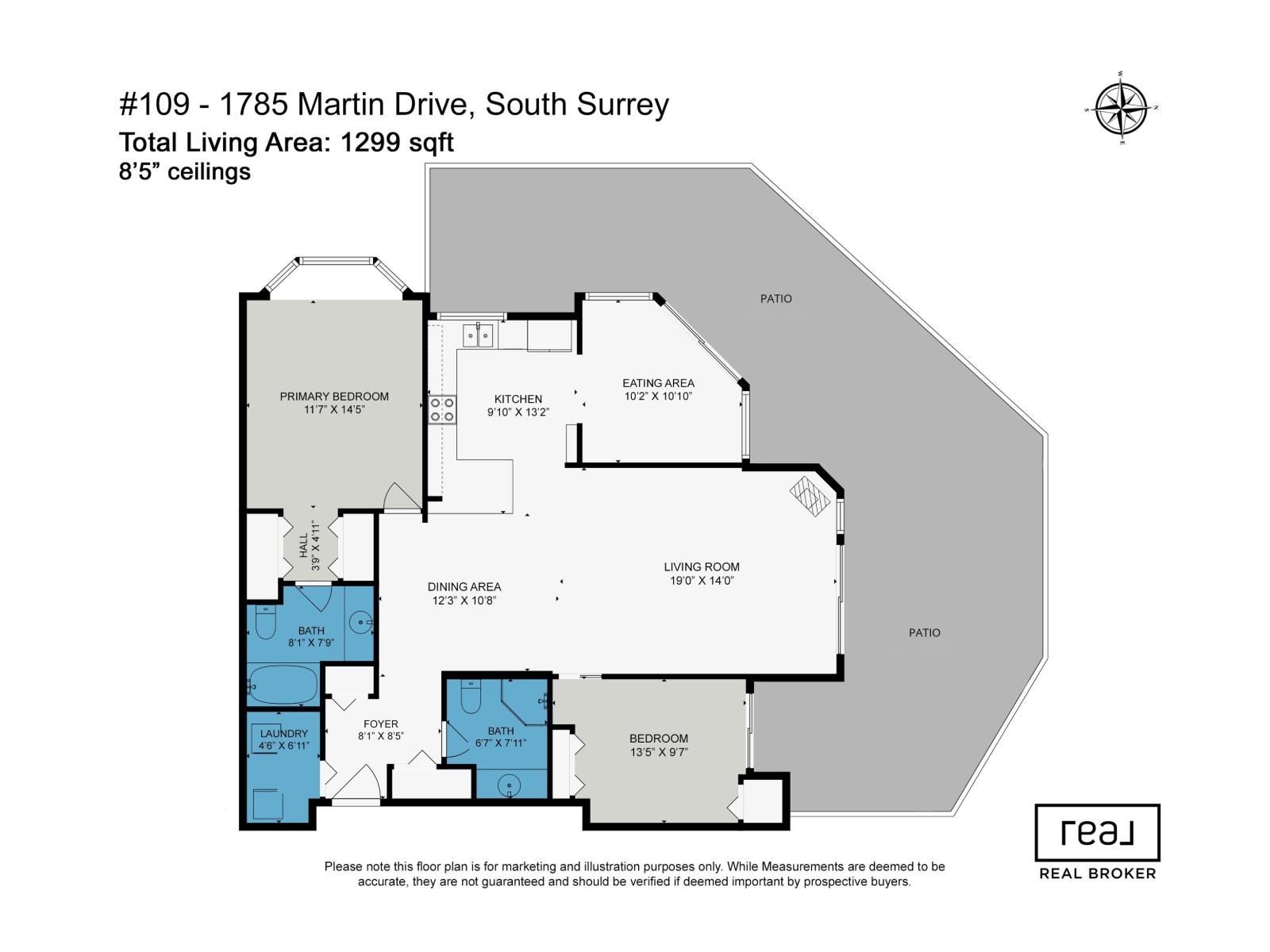 109 1785 Martin Drive, Surrey, British Columbia  V4A 9T5 - Photo 2 - R3085188