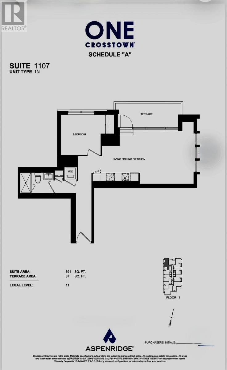 1107 - 1 Quarrington Lane, Toronto, Ontario  M3C 0S4 - Photo 26 - C12768166