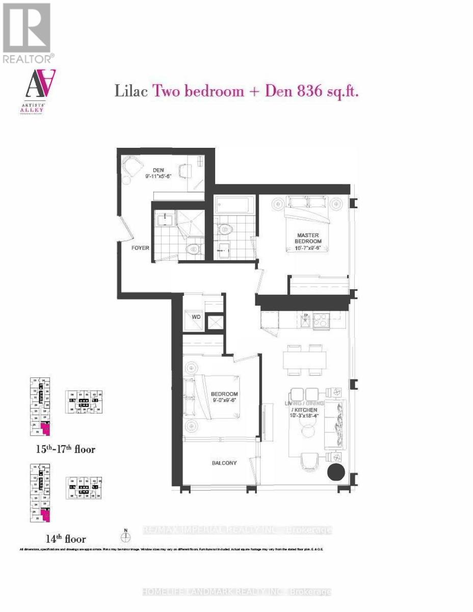 1721 - 121 Saint Patrick Street, Toronto (Kensington-Chinatown), Ontario  M5T 0B8 - Photo 10 - C12769628