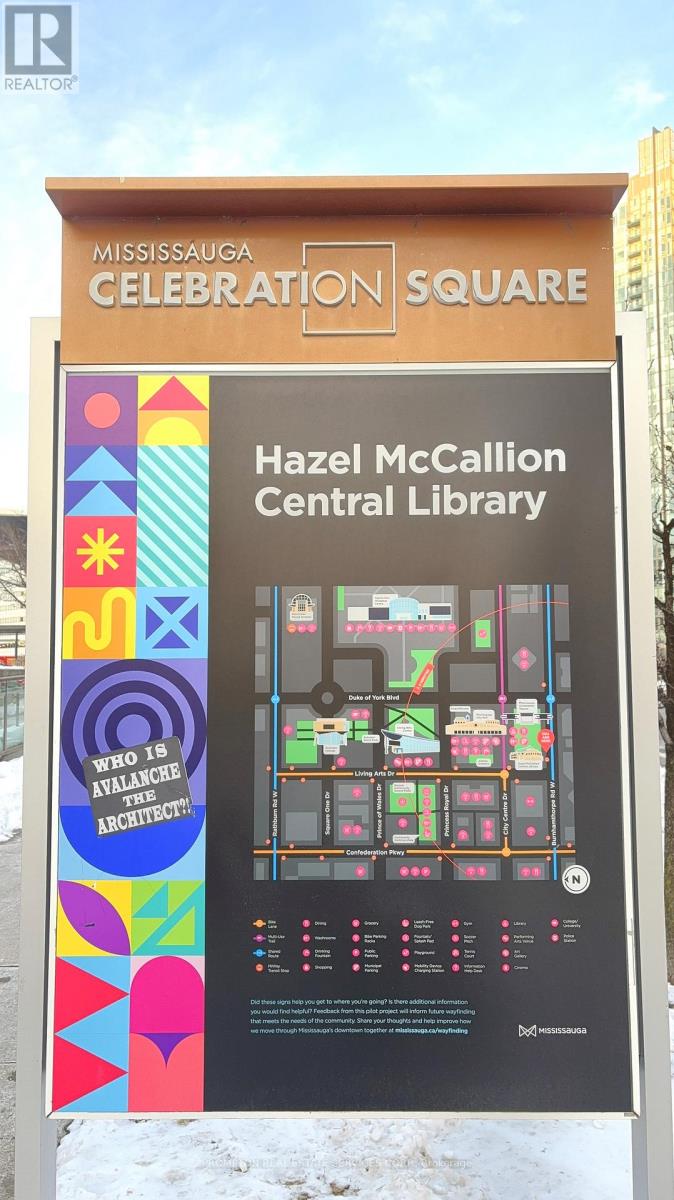 3308 - 310 Burnhamthorpe Road W, Mississauga, Ontario  L5B 4P9 - Photo 17 - W12770820