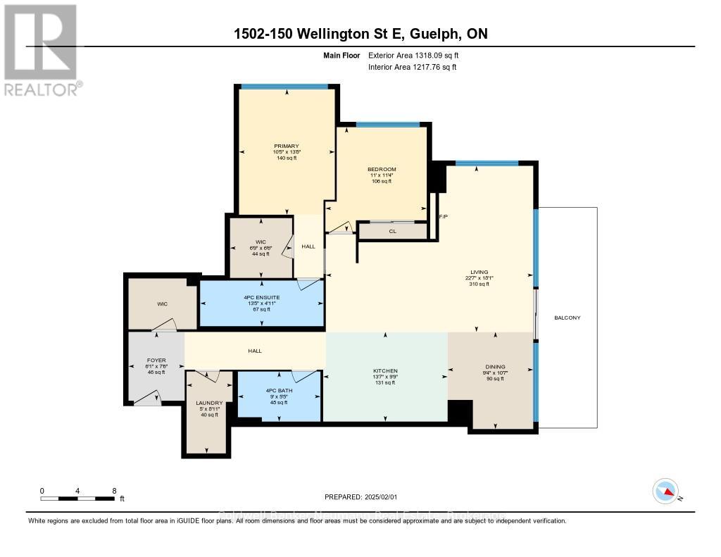 1502 - 150 Wellington Street E, Guelph, Ontario  N1H 3R2 - Photo 35 - X12771096