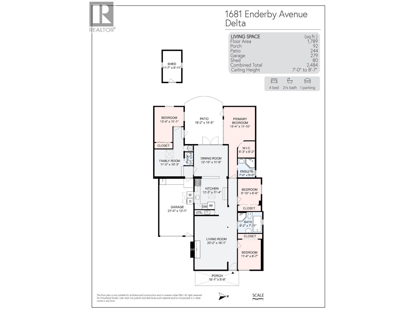 1681 Enderby Avenue, Delta, British Columbia  V4L 1S9 - Photo 35 - R3087825