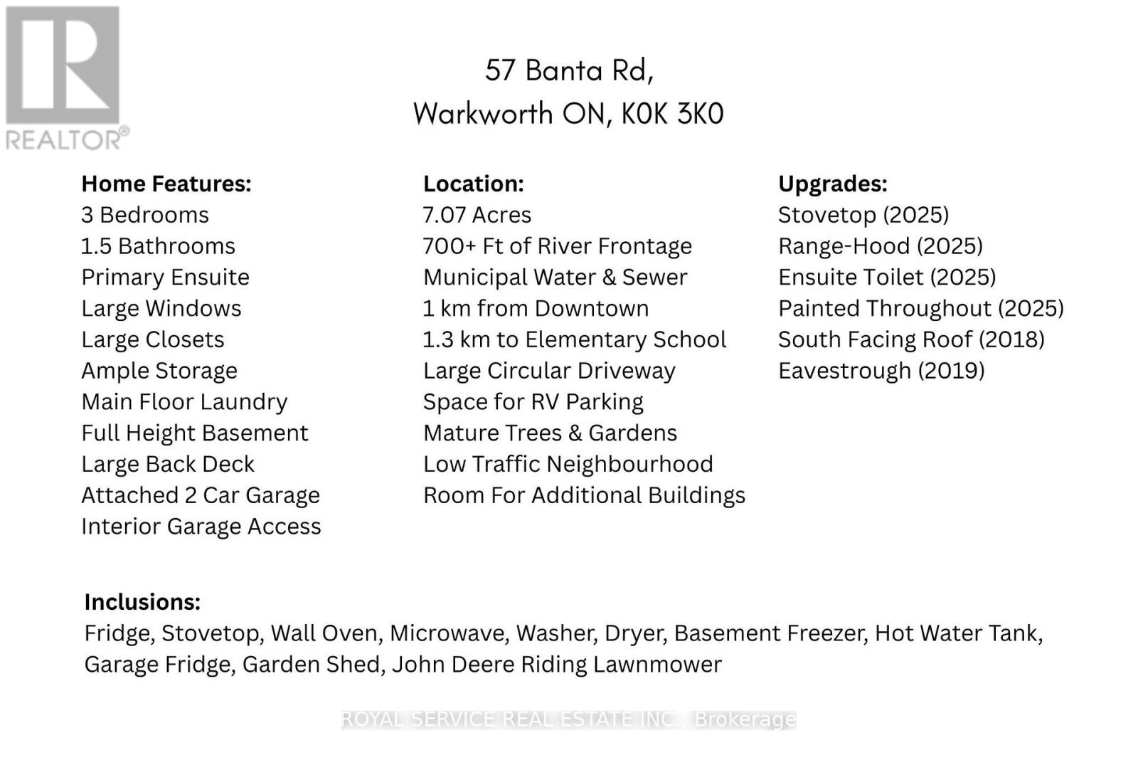 57 Banta Road, Trent Hills, Ontario  K0K 3K0 - Photo 48 - X12771730