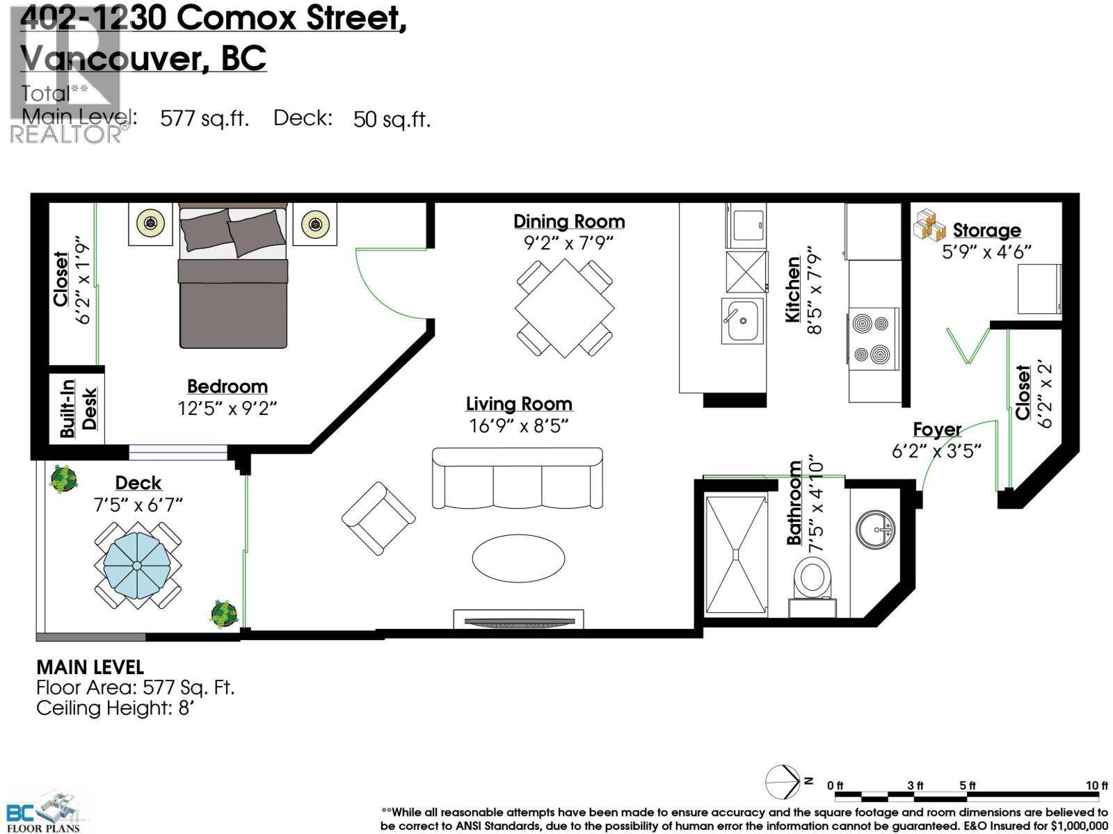 Listing Picture 24 of 24 : 402 1230 COMOX STREET, Vancouver / 溫哥華 - 魯藝地產 Yvonne Lu Group - MLS Medallion Club Member