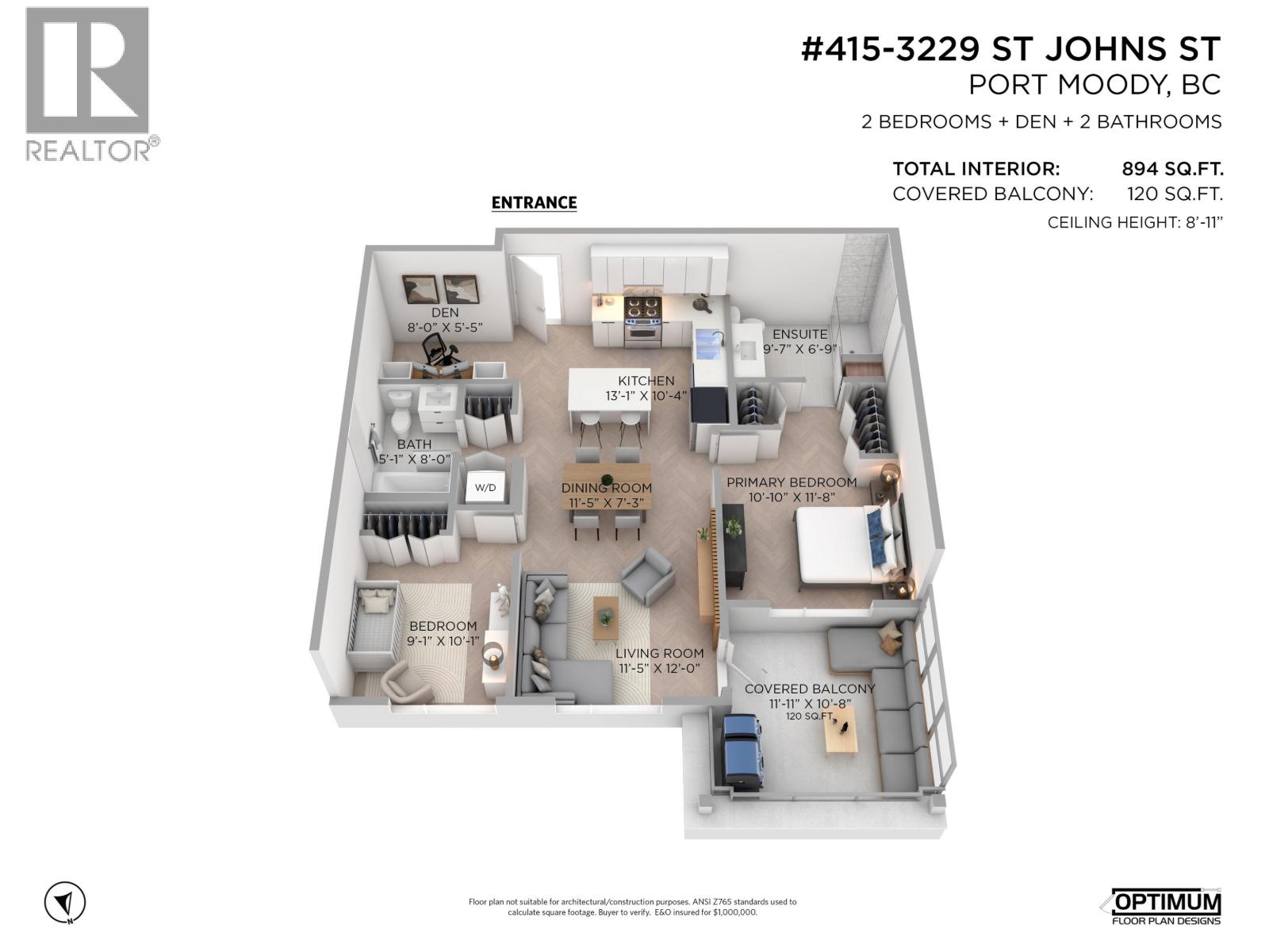 415 3229 St Johns Street, Port Moody, British Columbia  V3H 0M4 - Photo 4 - R3064609