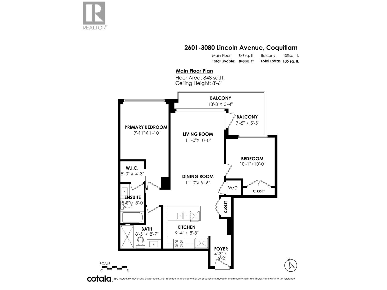 2601 3080 Lincoln Avenue, Coquitlam, British Columbia  V3B 7L9 - Photo 40 - R3088110