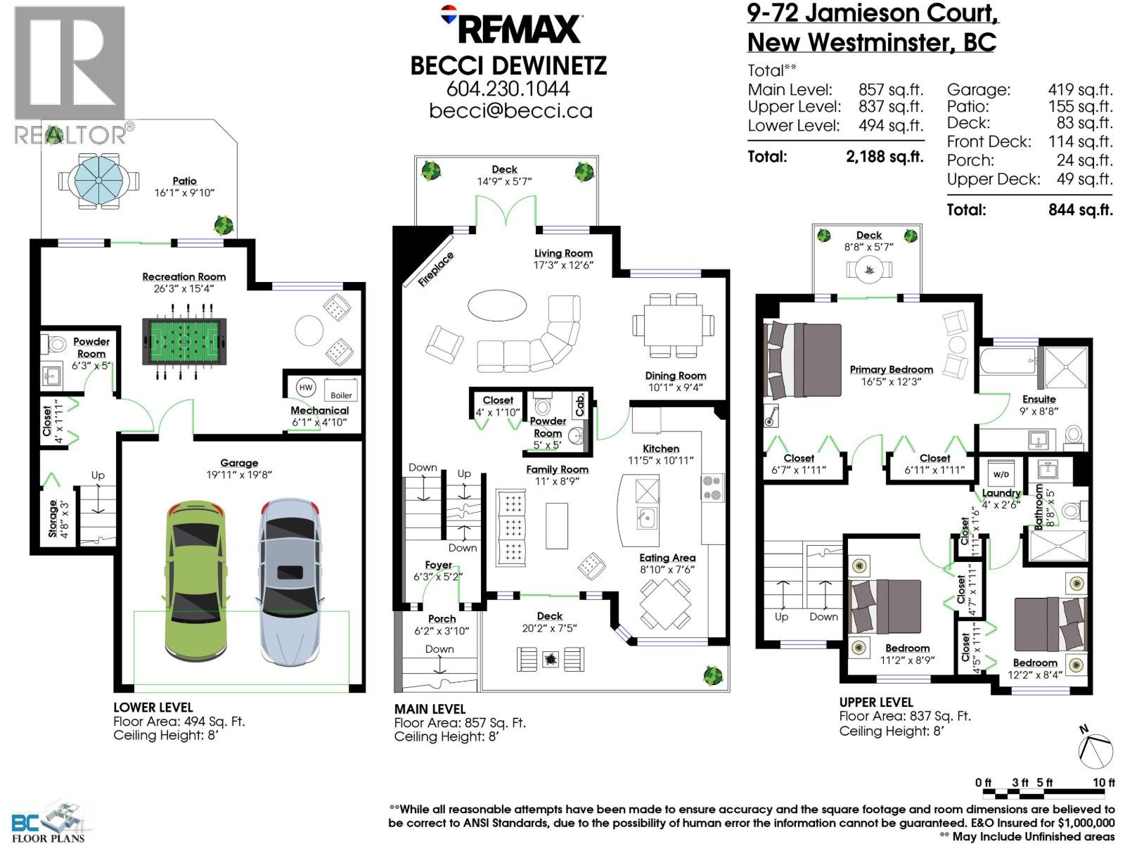 9 72 Jamieson Court, New Westminster, British Columbia  V3L 5R6 - Photo 3 - R3088220