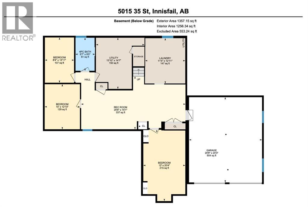 5015 35 Street, Innisfail, Alberta  T4G 1H5 - Photo 42 - A2262154