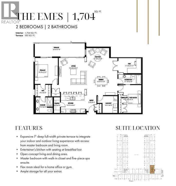 210, 102 Scenic Drive N, Lethbridge, Alberta  T1H 5L9 - Photo 3 - A2285228