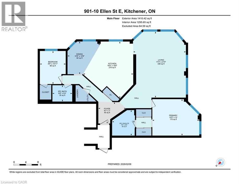 10 Ellen Street E Unit# 901, Kitchener, Ontario  N2H 6R8 - Photo 34 - 40803904