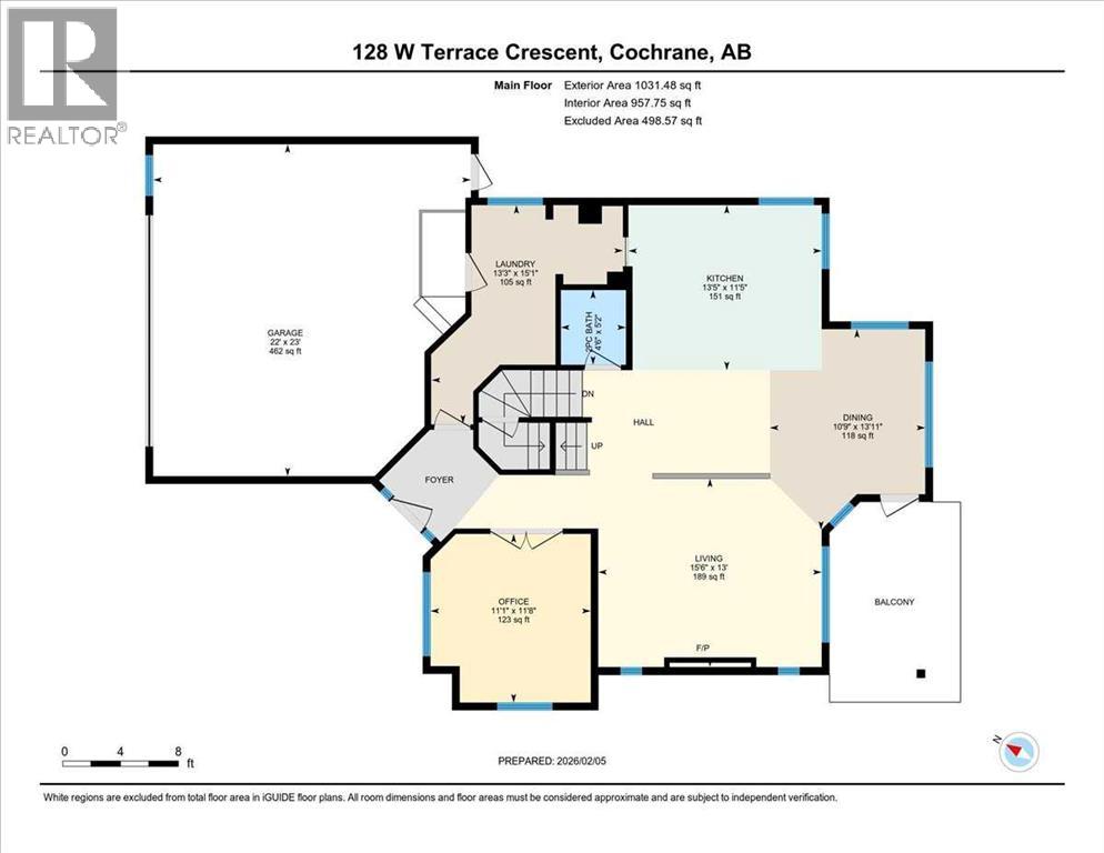 128 West Terrace Crescent, Cochrane, Alberta  T4C 1R3 - Photo 29 - A2284095