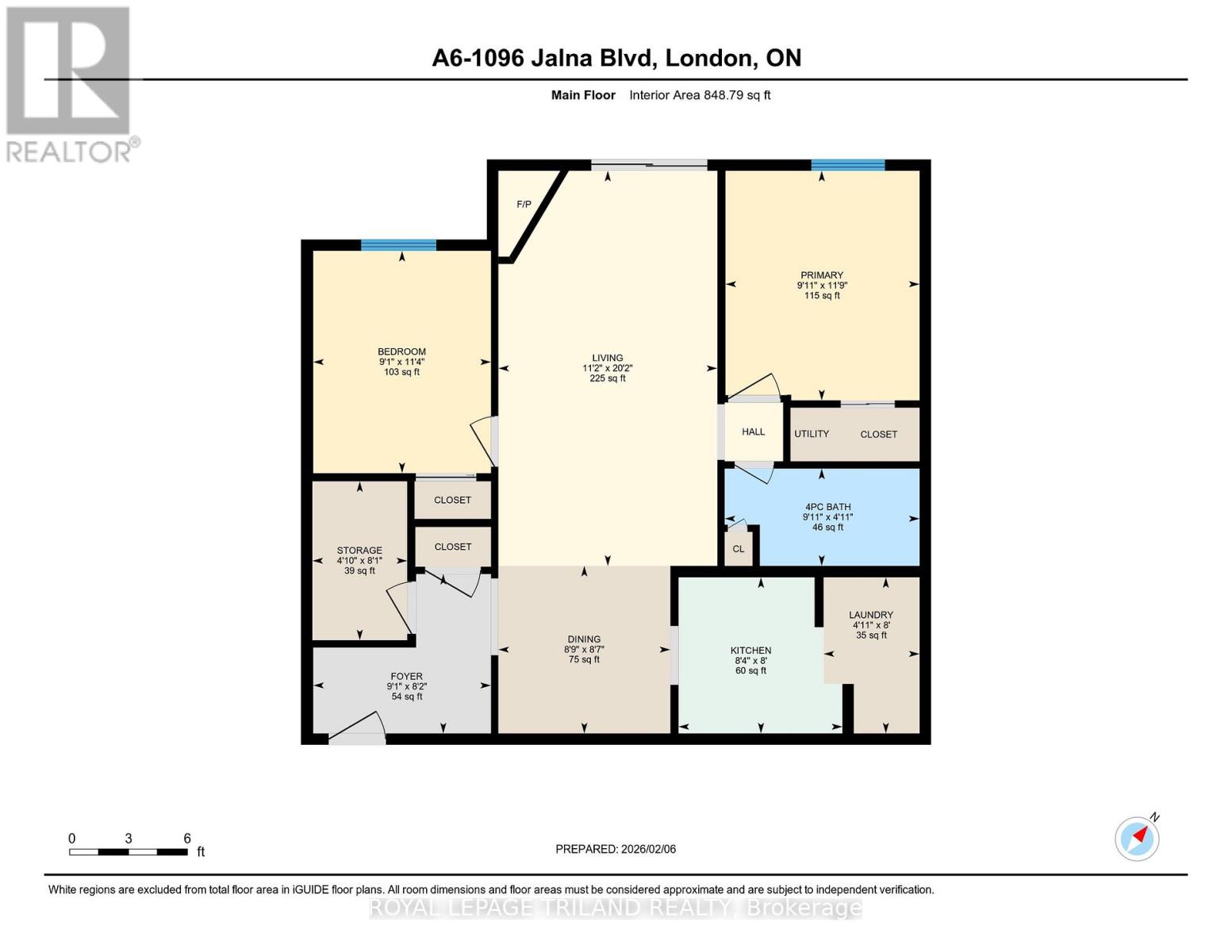 Photo 25 of 25 for 6 - 1096 Jalna Boulevard