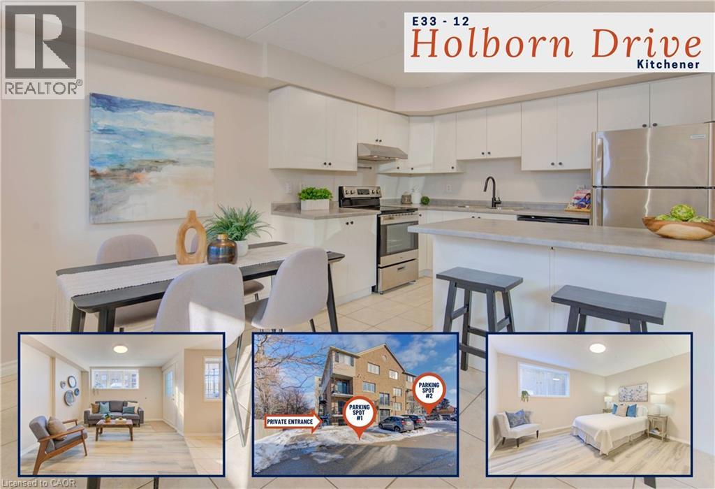 12 HOLBORN Drive Unit# E33, Kitchener, Ontario