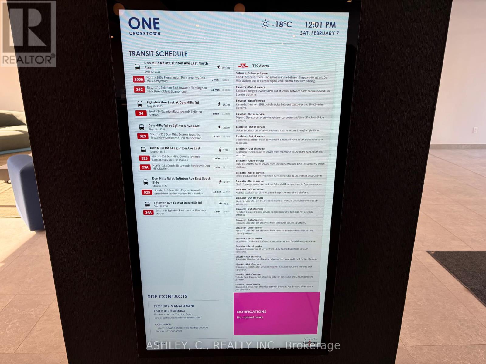 1008 - 1 Quarrington Lane, Toronto, Ontario  M3C 0S4 - Photo 13 - C12775338