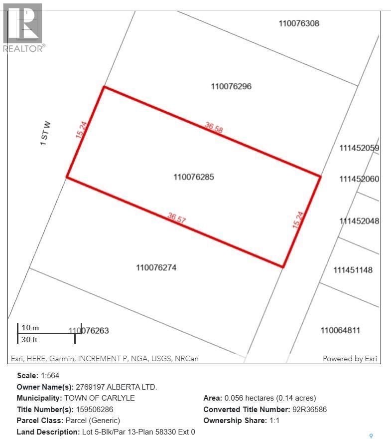 209 1st Street W, Carlyle, Saskatchewan  S0C 0R0 - Photo 1 - SK028304