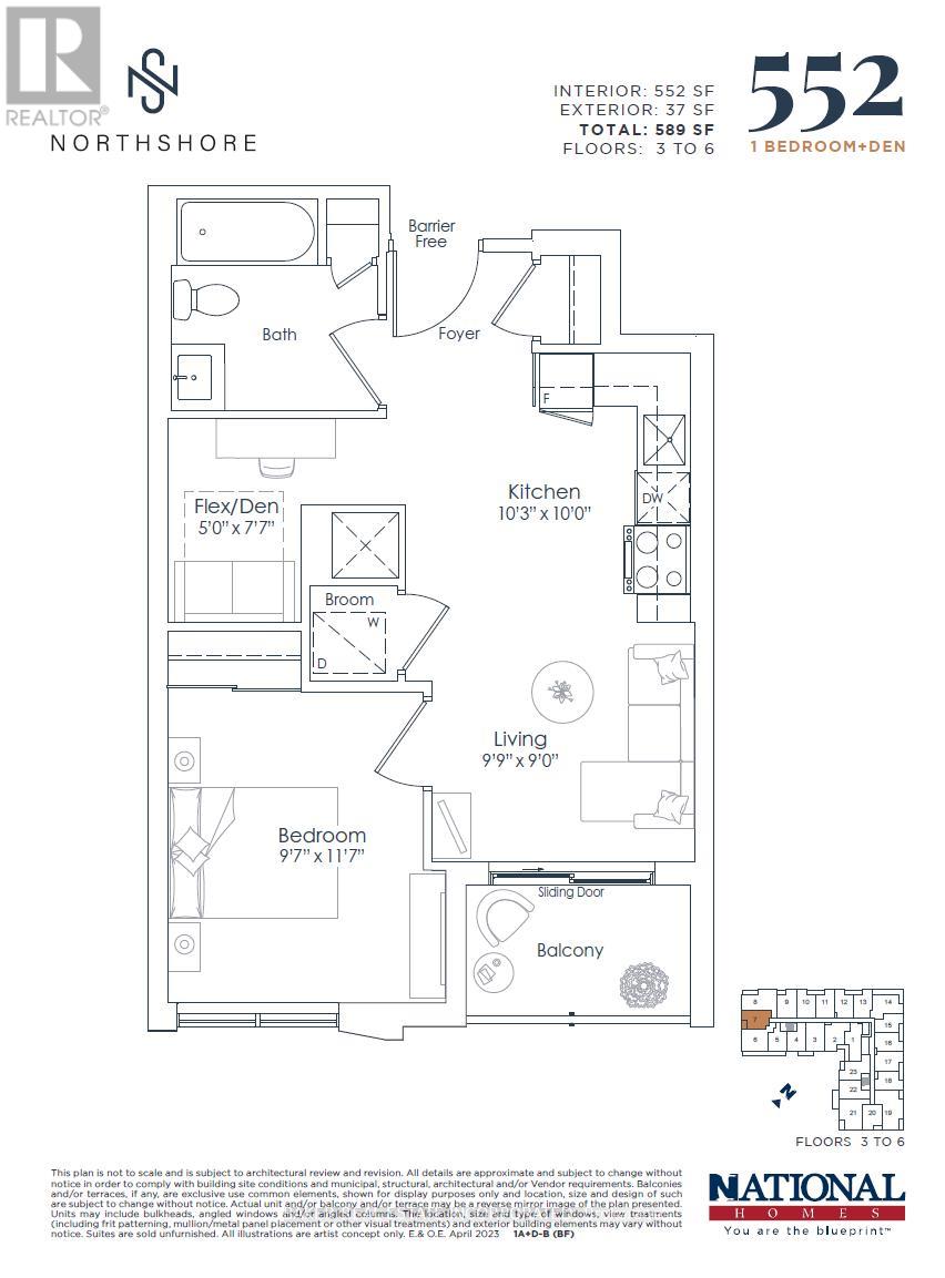 407 - 500 PLAINS ROAD E, Burlington, Ontario