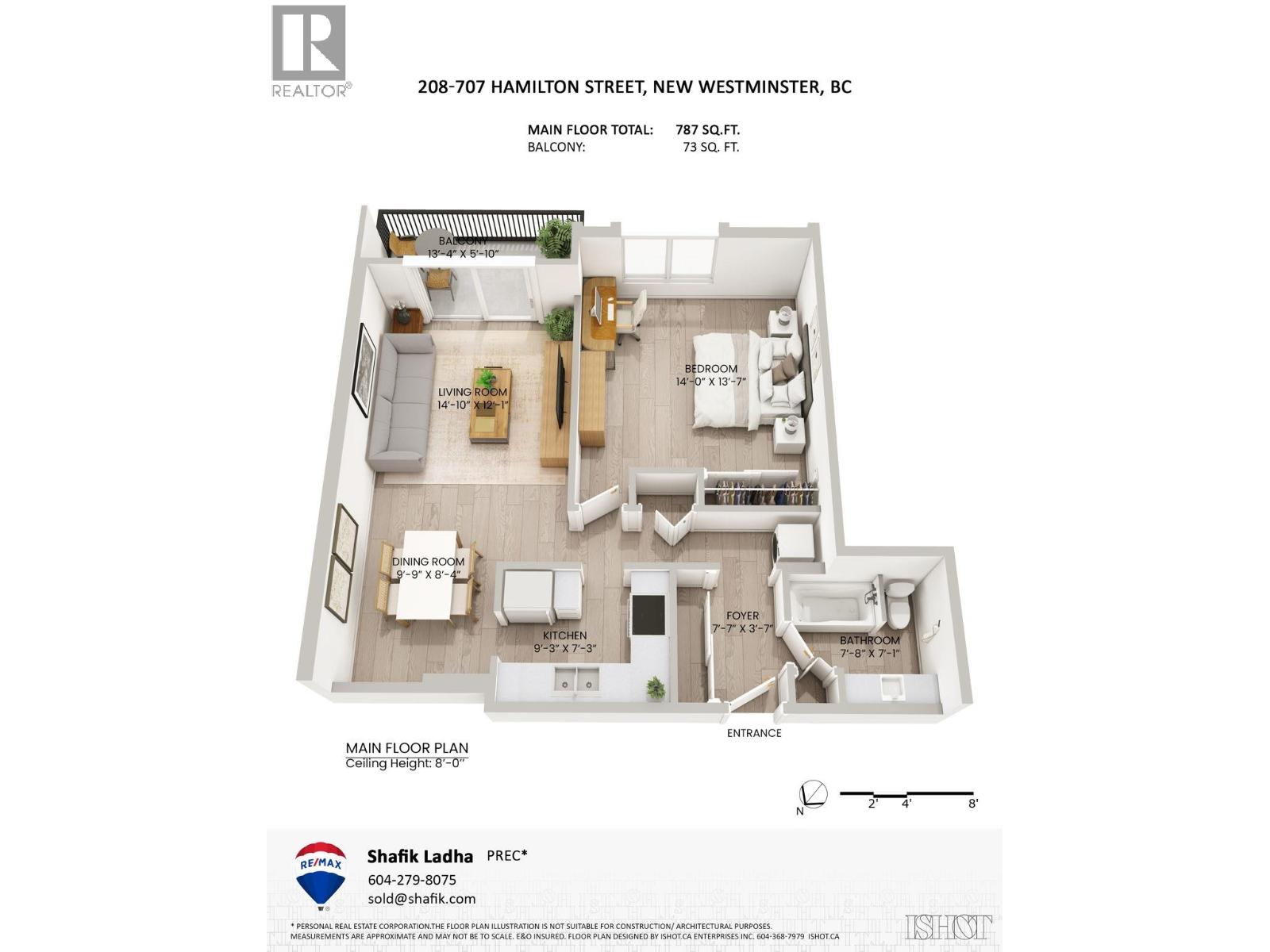 208 707 Hamilton Street, New Westminster, British Columbia  V3M 2M7 - Photo 23 - R3087900