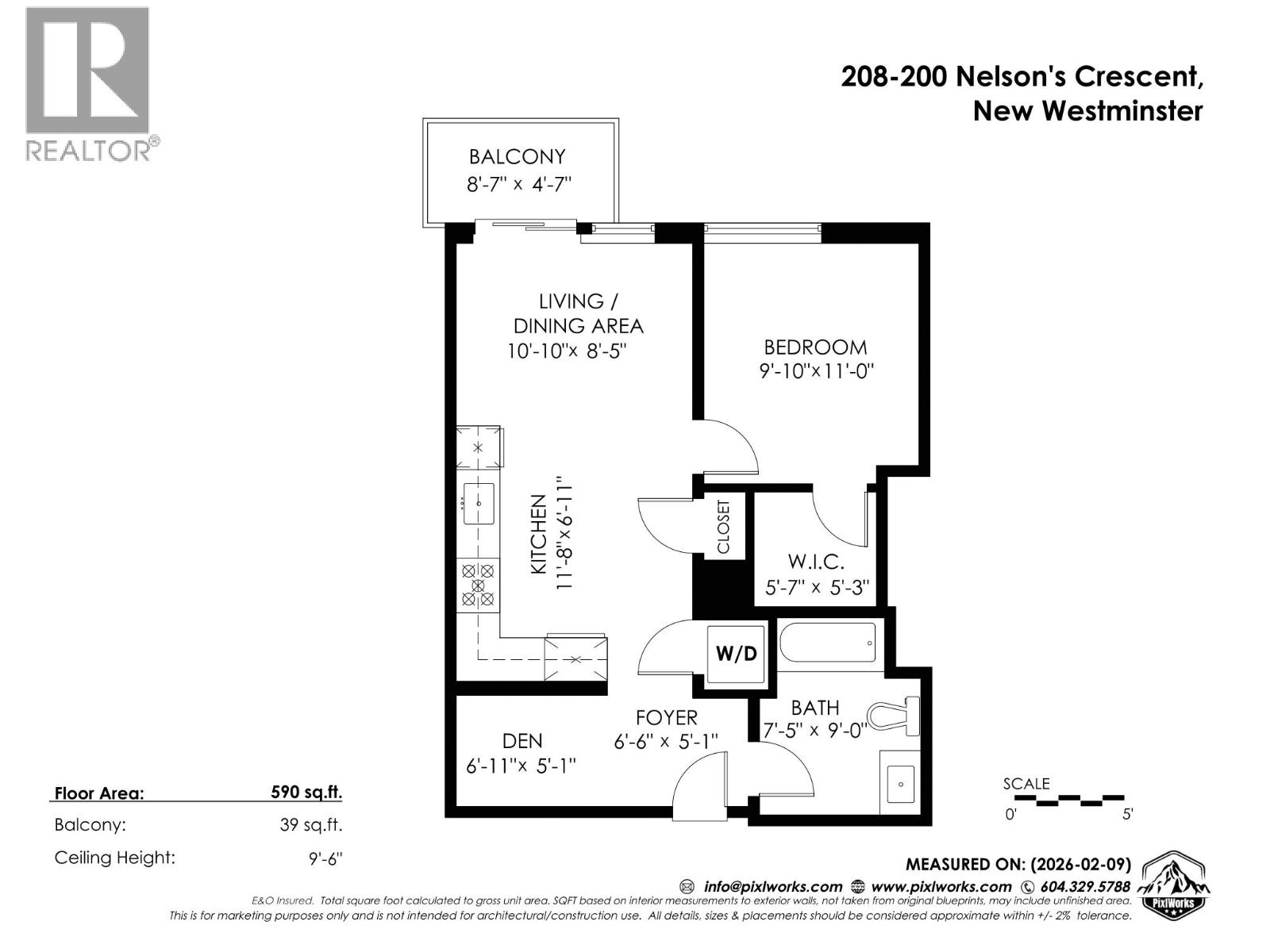 208 200 Nelson's Crescent, New Westminster, British Columbia  V3L 0H4 - Photo 23 - R3088625