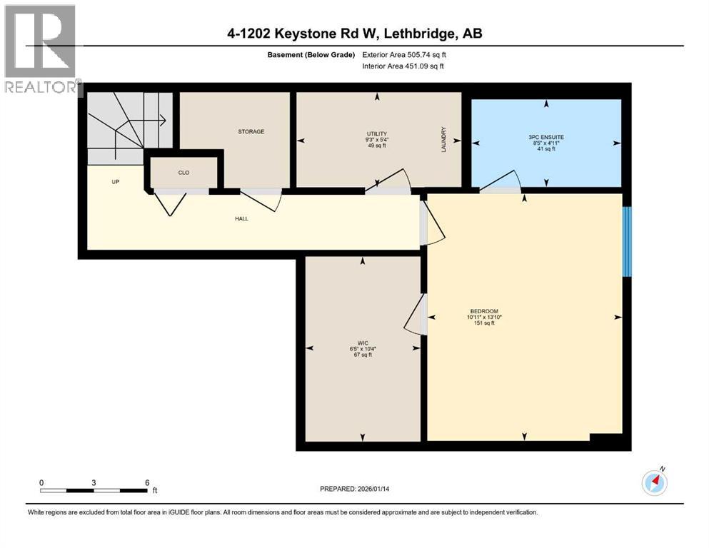 4, 1202 Keystone Road W, Lethbridge, Alberta  T1J 5H6 - Photo 39 - A2277686