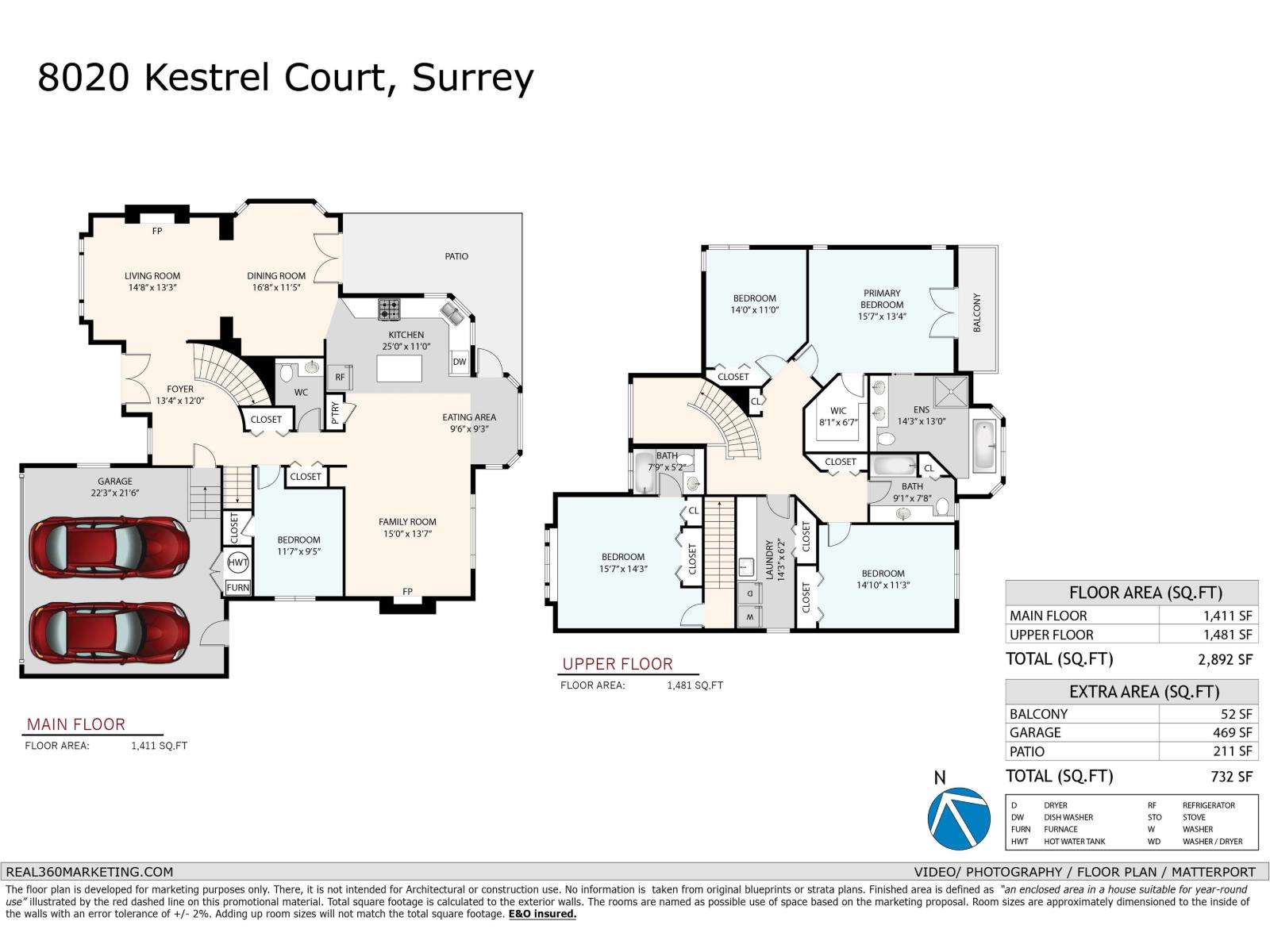 8020 Kestrel Court, Surrey, British Columbia  V3W 0V1 - Photo 36 - R3086831
