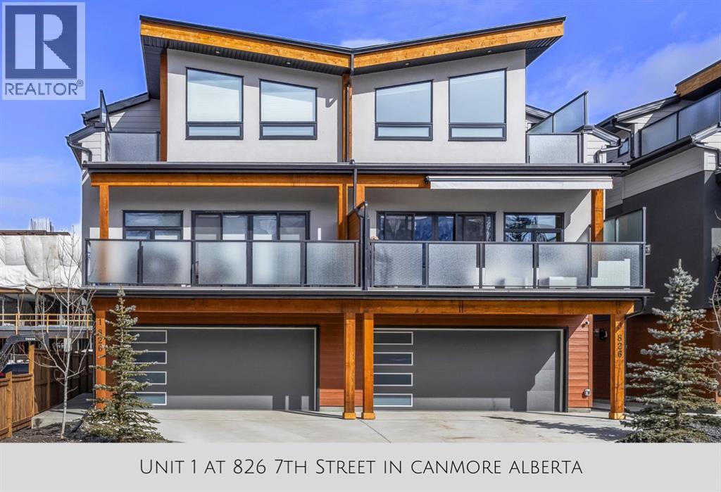 1, 826 7th Street, Canmore, Alberta  T1W 2C8 - Photo 1 - A2206201