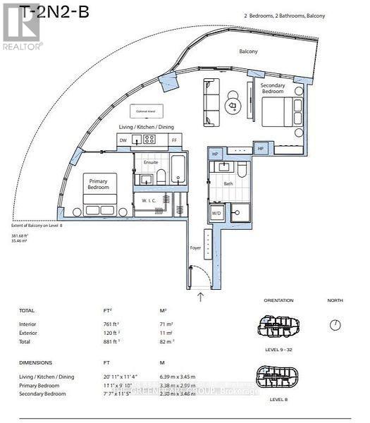 1409 - 1 Fairview Road E, Mississauga (Mississauga Valleys), Ontario  L5A 4C6 - Photo 8 - W12777946