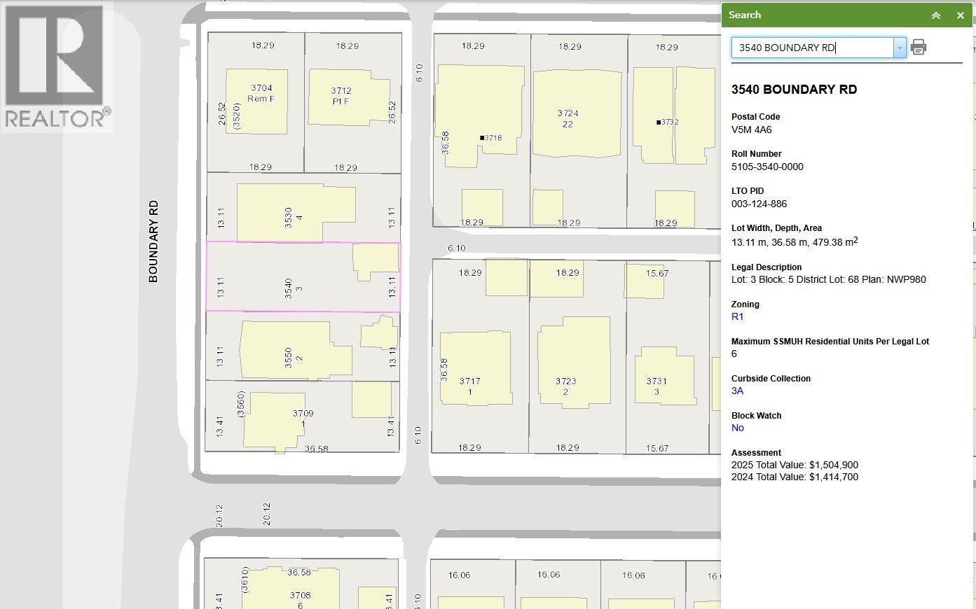 3540 BOUNDARY ROAD, Burnaby