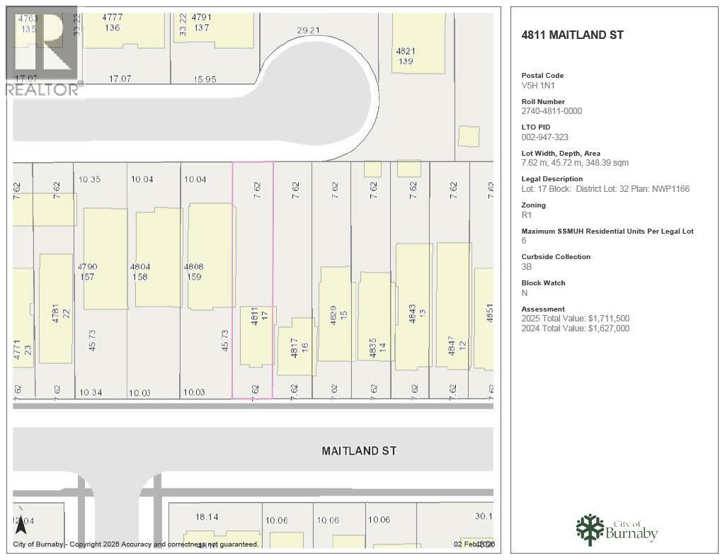 4811 MAITLAND STREET, Burnaby, British Columbia