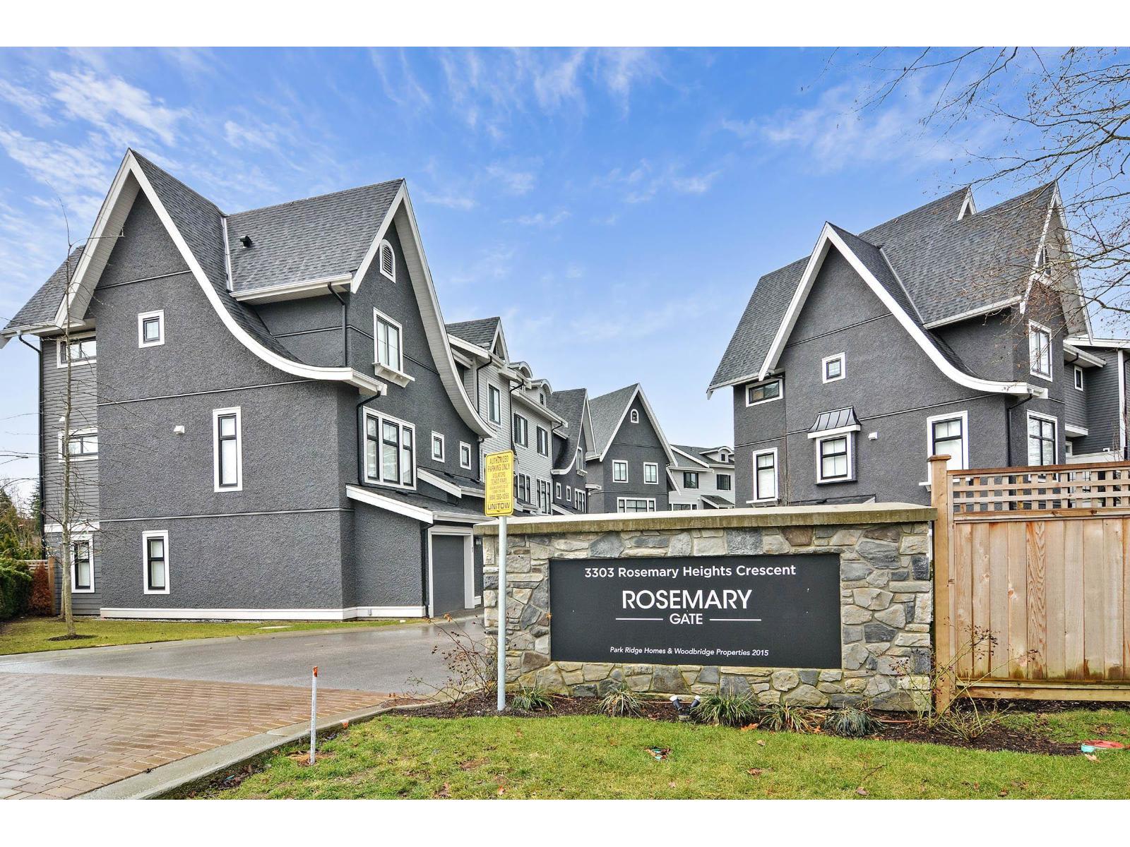 17 3303 ROSEMARY HEIGHTS CRESCENT, Surrey, British Columbia