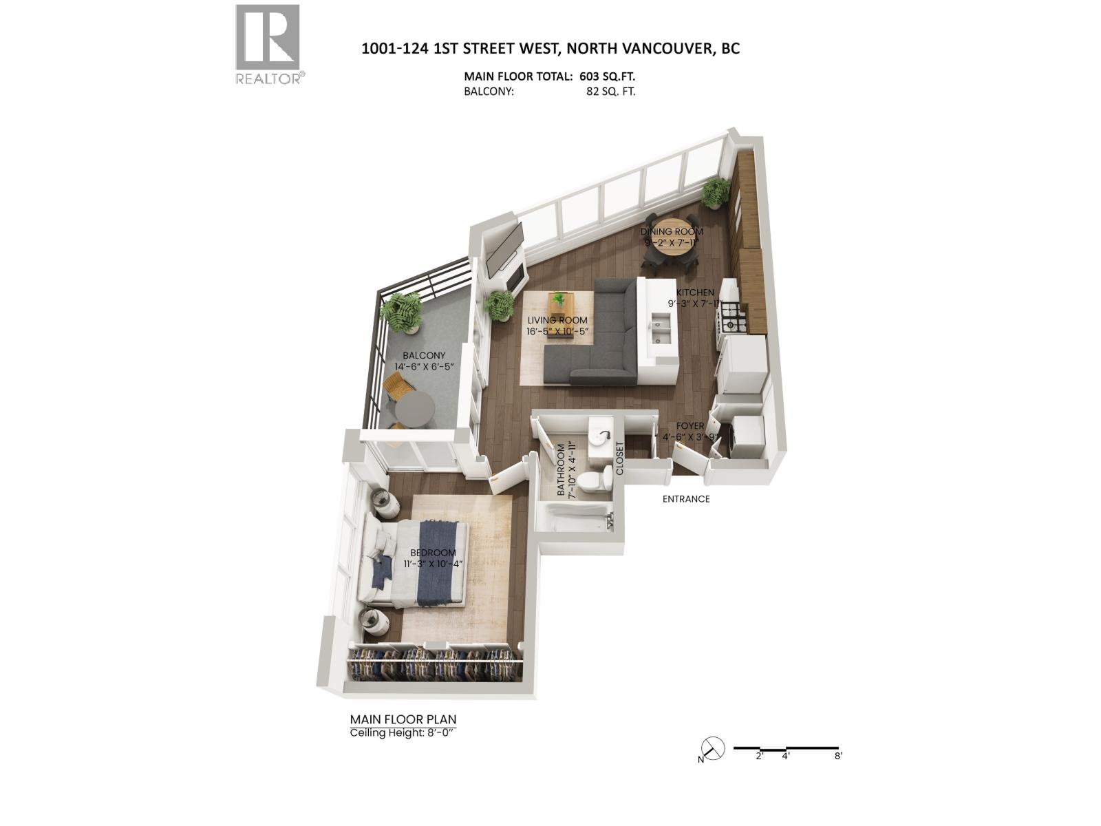 1001 124 W 1st Street, North Vancouver, British Columbia  V7M 3N3 - Photo 32 - R3089115