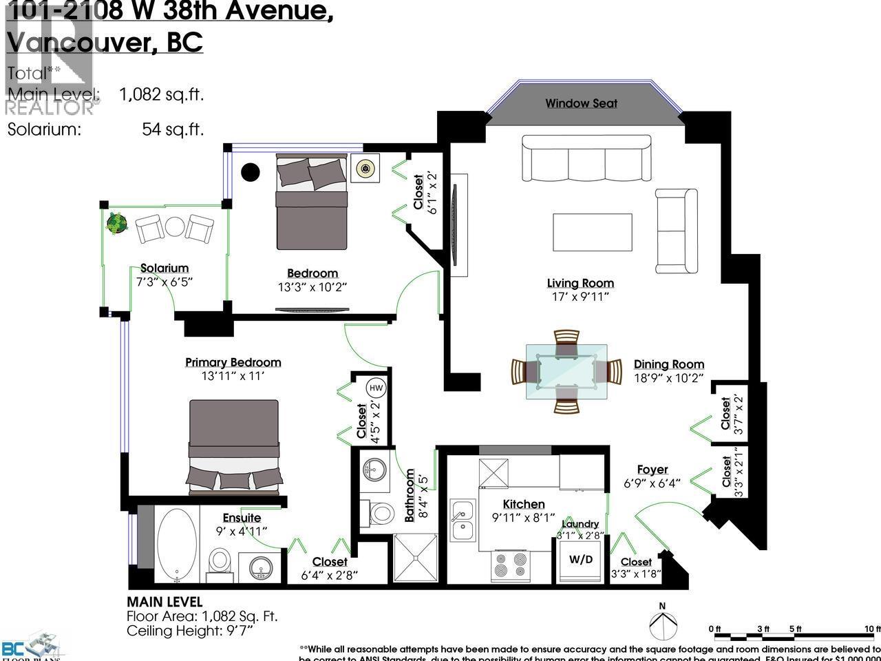 Listing Picture 22 of 28 : 101 2108 W 38TH AVENUE, Vancouver / 溫哥華 - 魯藝地產 Yvonne Lu Group - MLS Medallion Club Member